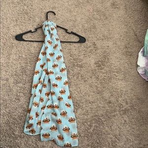 Fox with glasses scarf